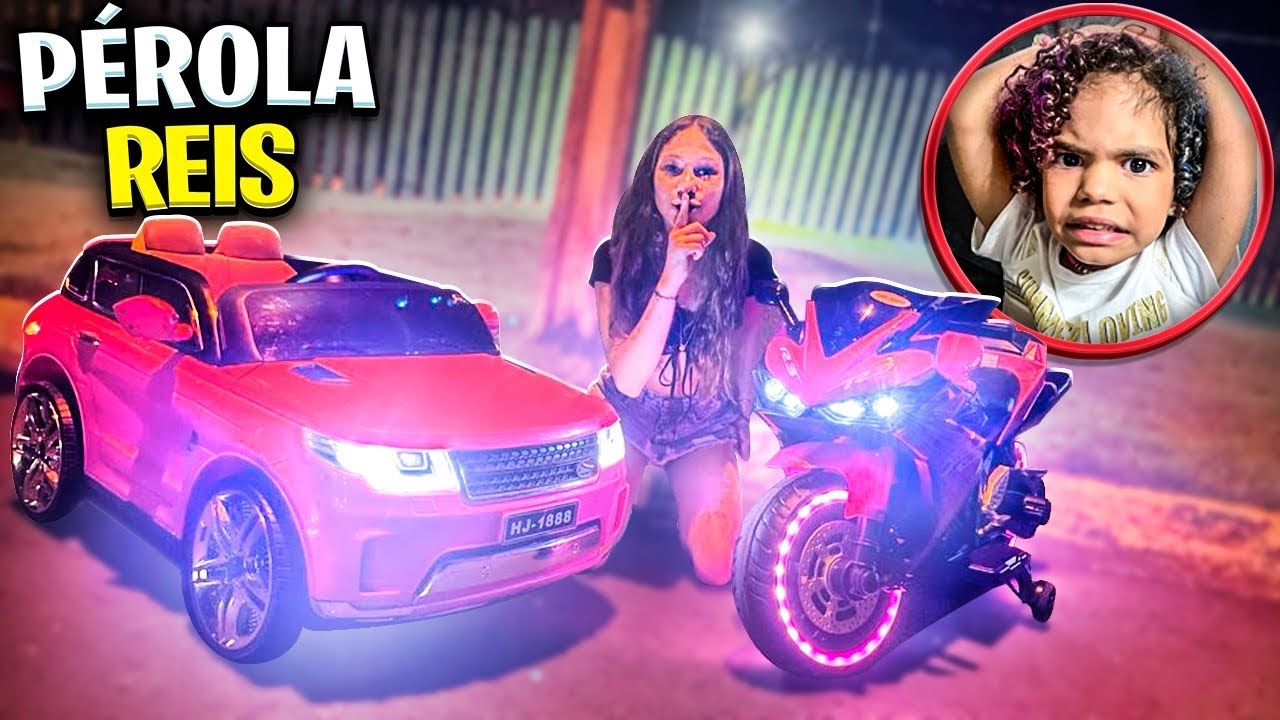ESCONDI O CARRINHO E A MOTINHA DA PÉROLA!!! *trollagem