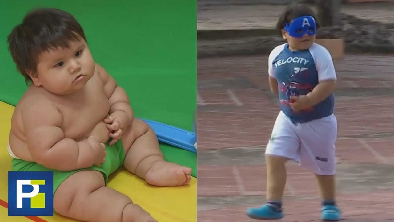 Fue el bebé más obeso de Colombia, pero cinco años después corre como un niño normal