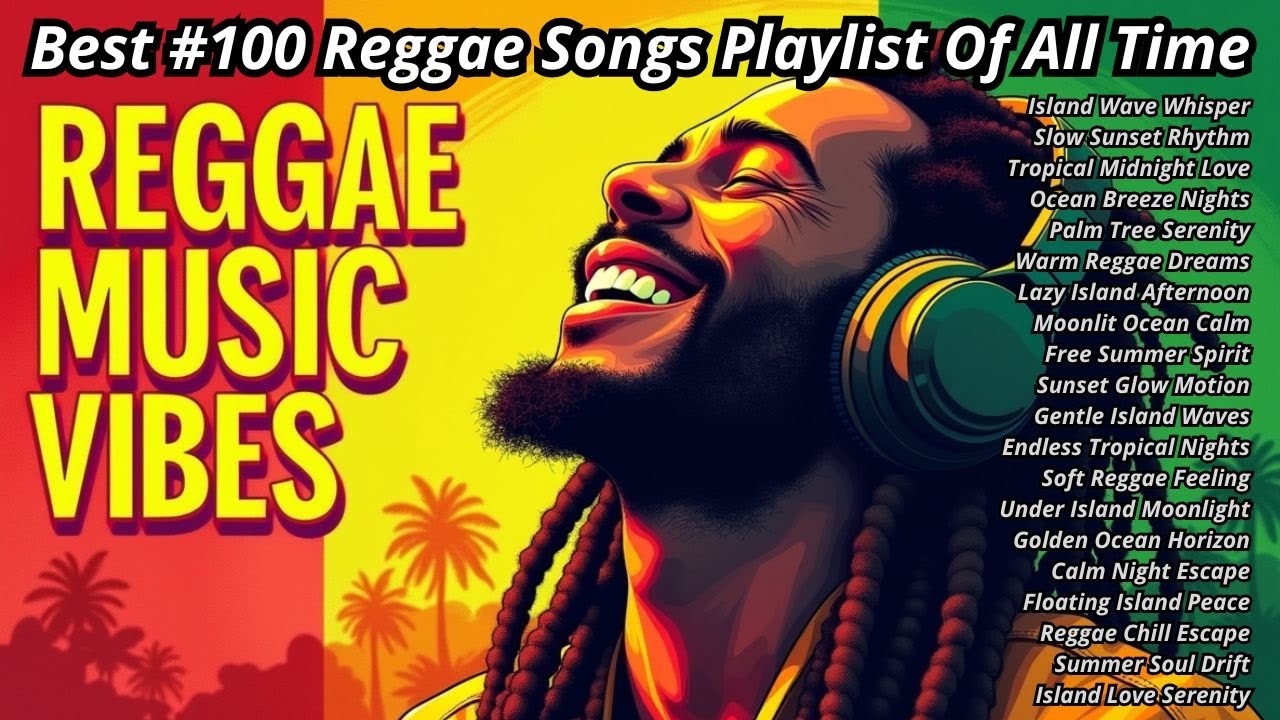 🌊 Relaxing Reggae Music  Chill Island Sounds with Caribbean and Summer Vibes