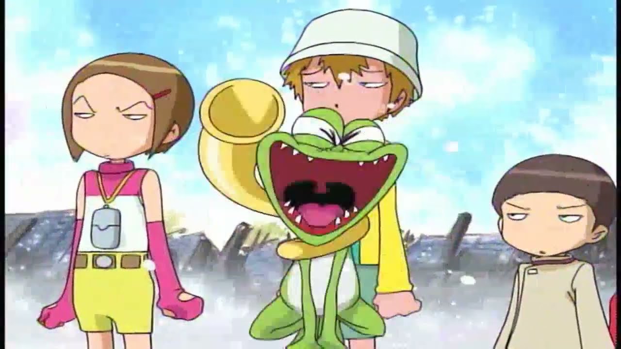Digimon Season 2 ~ Gekomon Freaks Out & Kari Calls Davis Insensitive