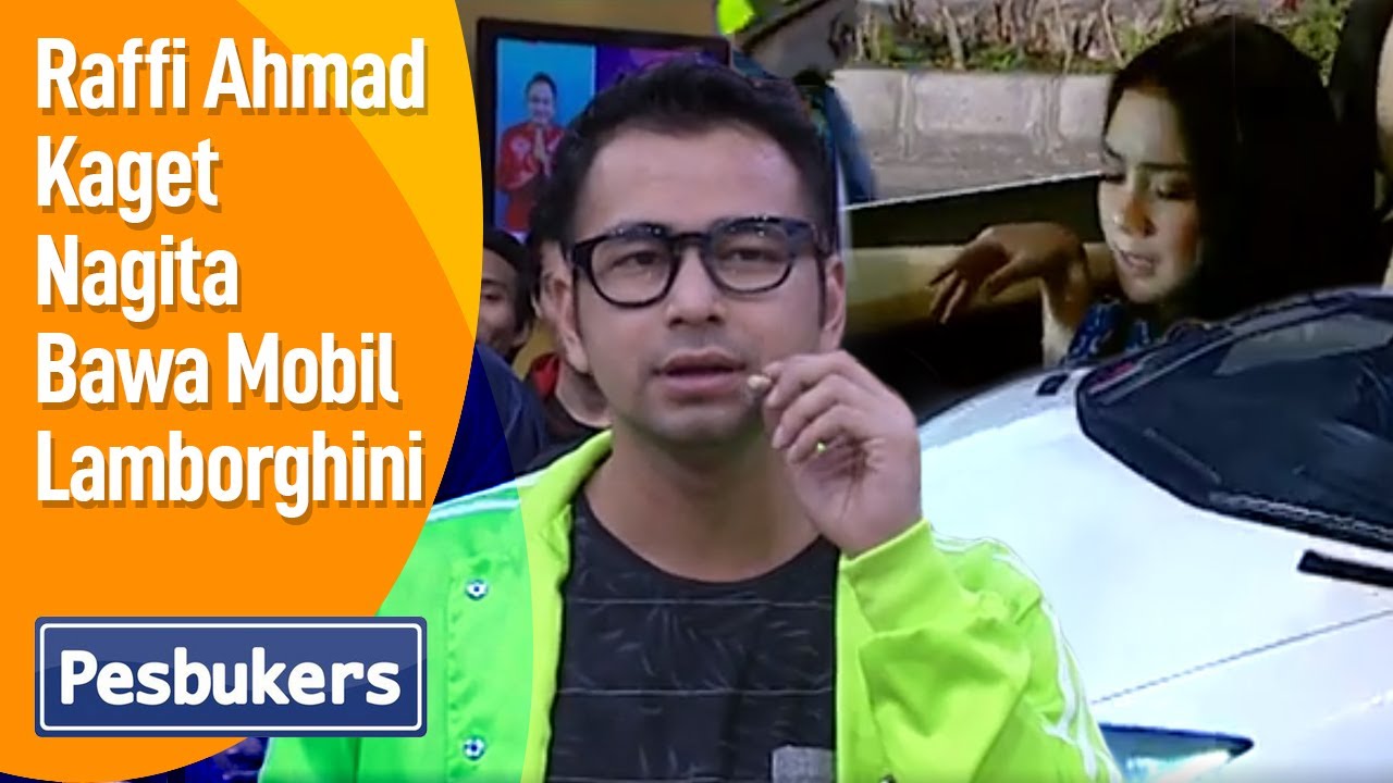 Raffi Ahmad Kaget Nagita Slavina Bawa Mobil Lamborghini