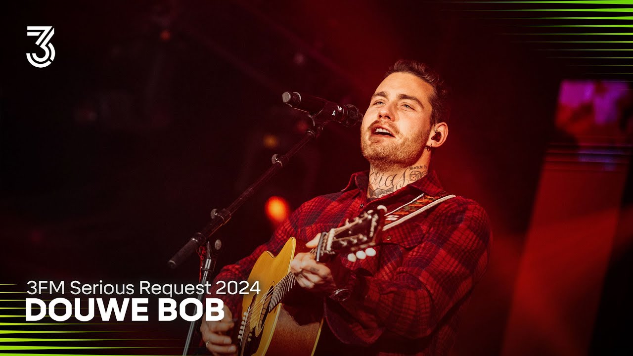 Douwe Bob live met o.a. 'This World Is Our Home', Slow Down’ en 'I Believe' | 3FM Serious Request