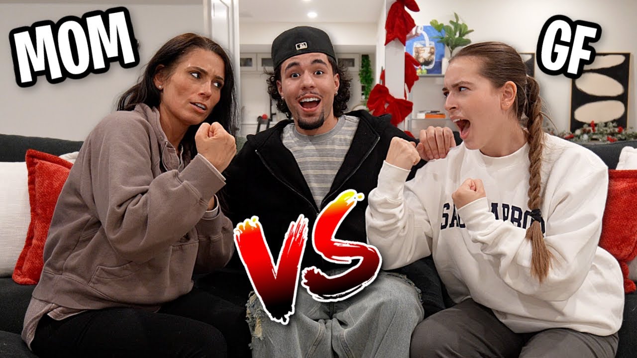 WHO KNOWS ME BETTER?? MOM VS GF | Vlogmas Day #9