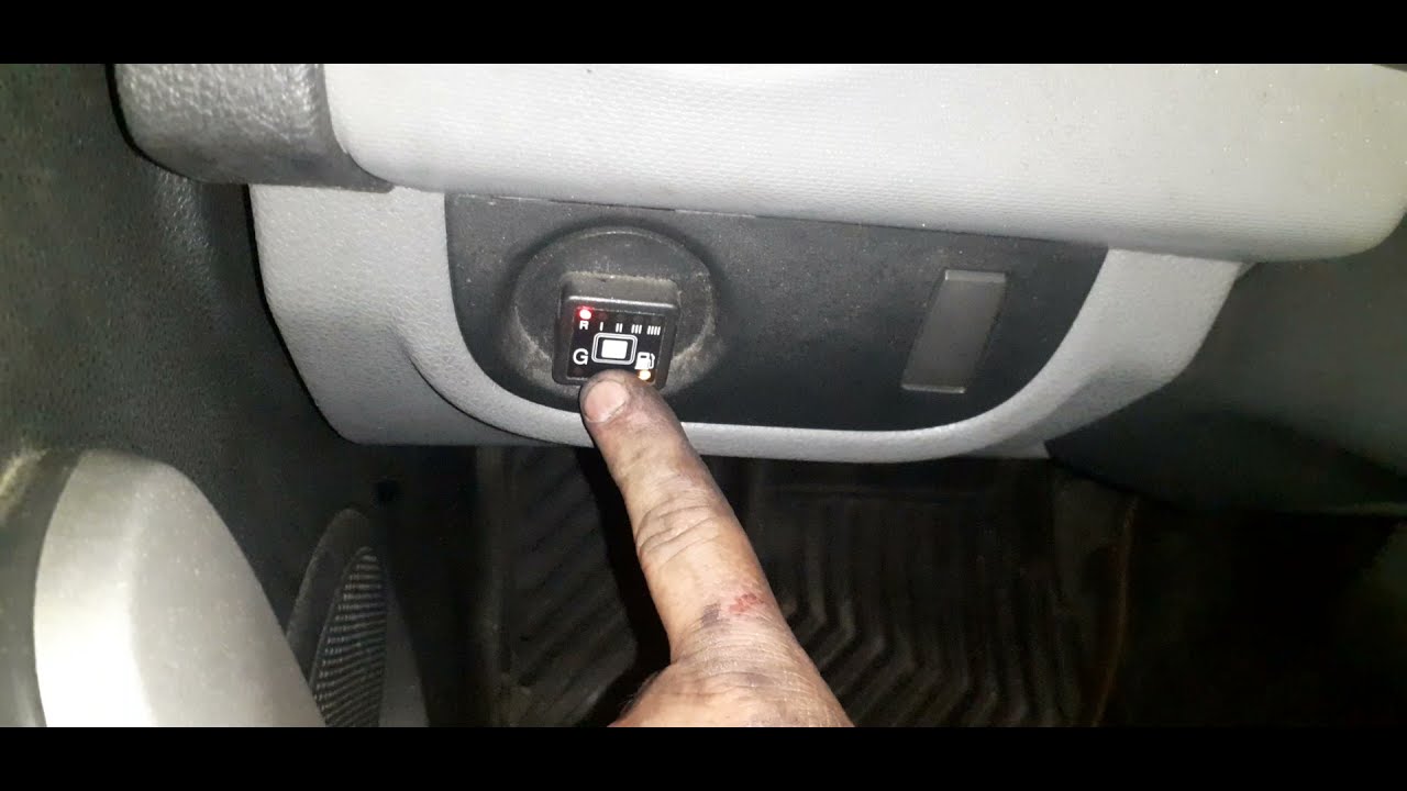 Luz do GNV-G5 piscando