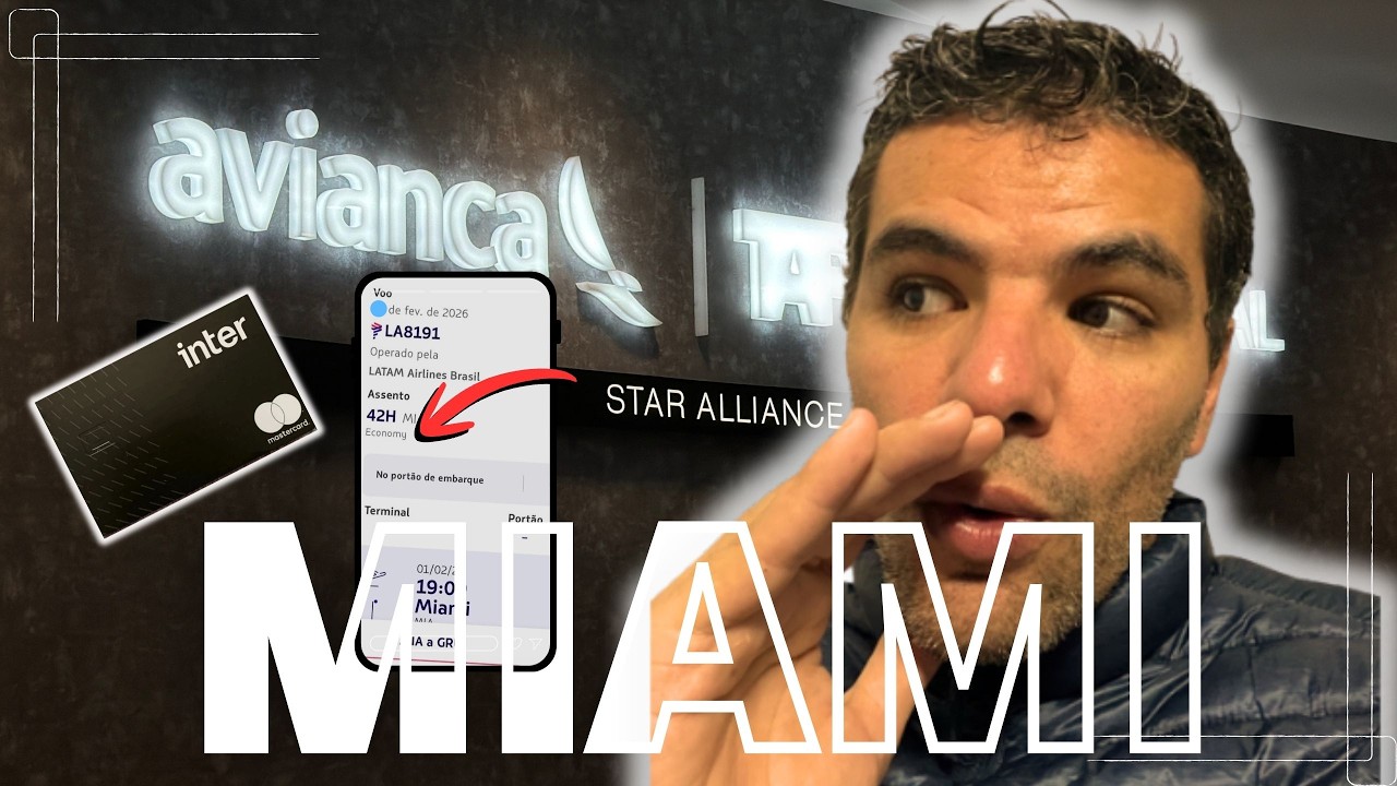Como entrei na Sala VIP em Miami voando de Econômica?