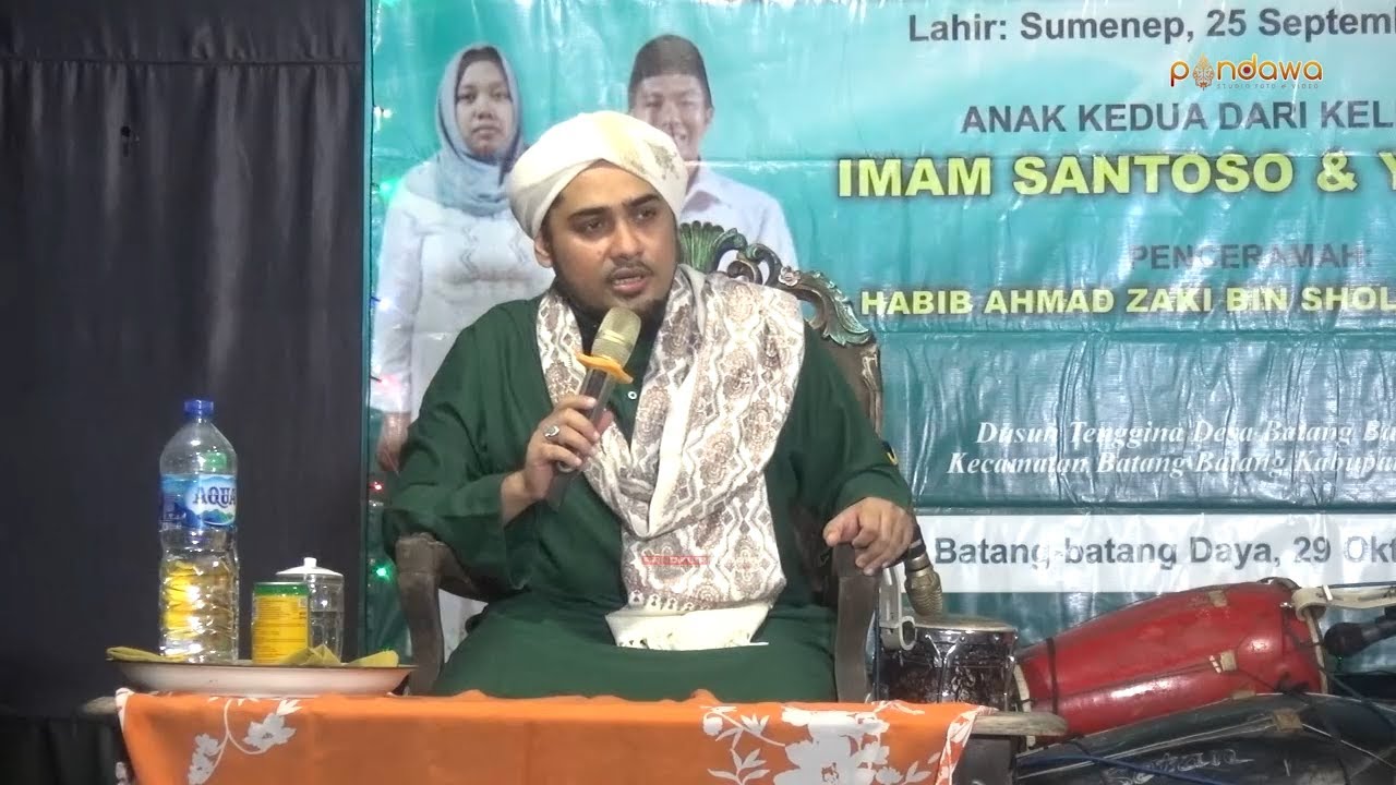 Ceramah HABIB AHMAD ZAKI BIN SHOLEH AL-HAMID !! Kediaman Bpk.Imam Santoso