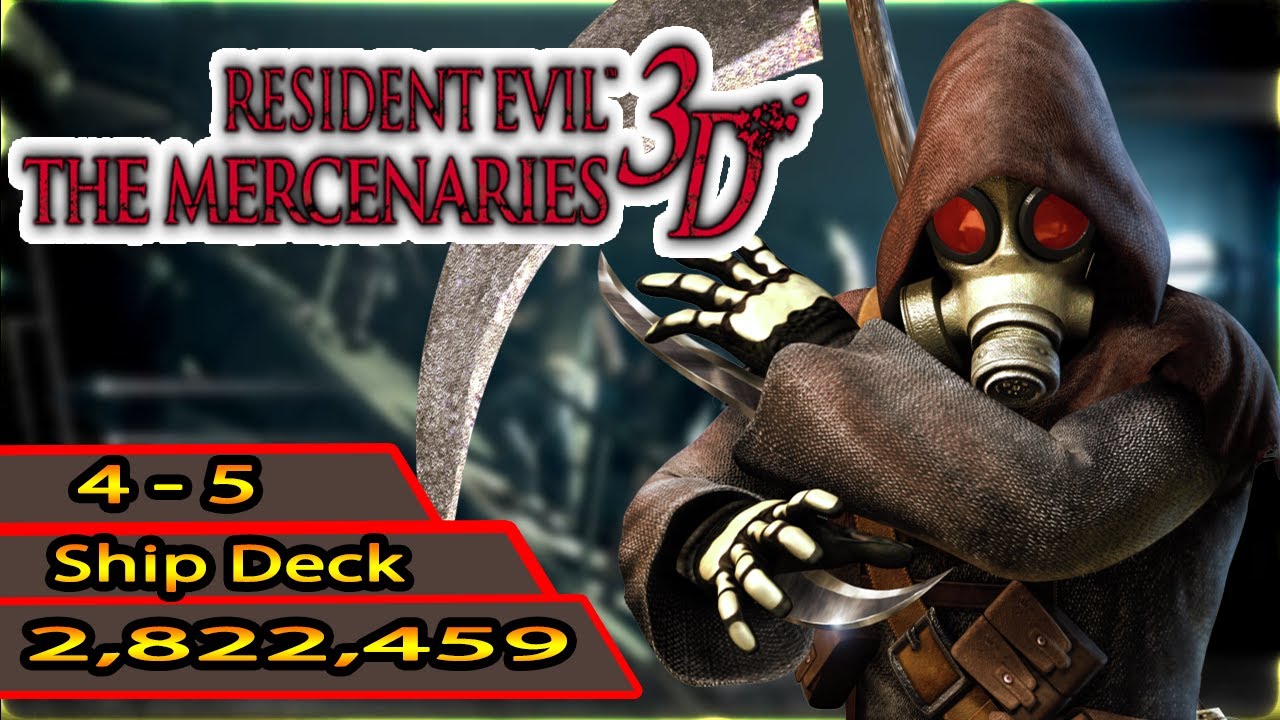 The Mercenaries 3D - 4-5 HUNK(Mr.Death) 2,822k