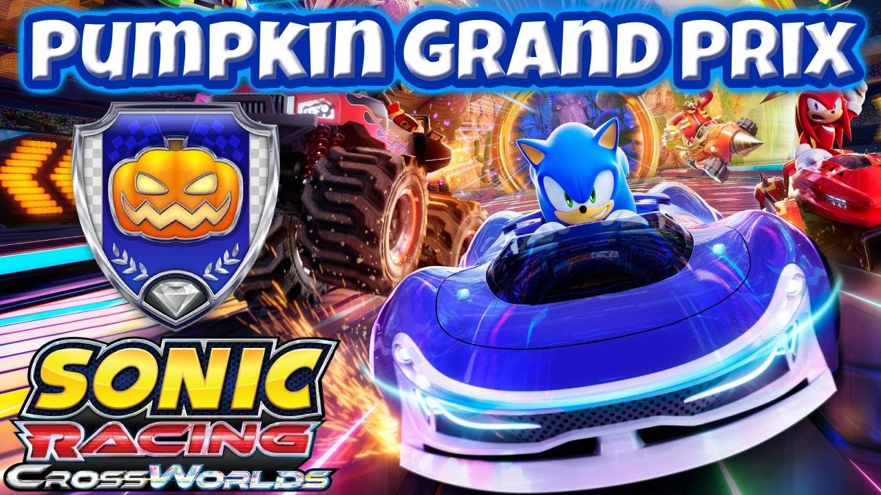 Pumpkin Grand Prix - MAX DIFFICULTY - Sonic Racing CrossWorlds