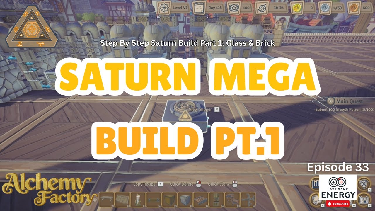 Saturn Relic MEGA BUILD Part 1 | Alchemy Factory