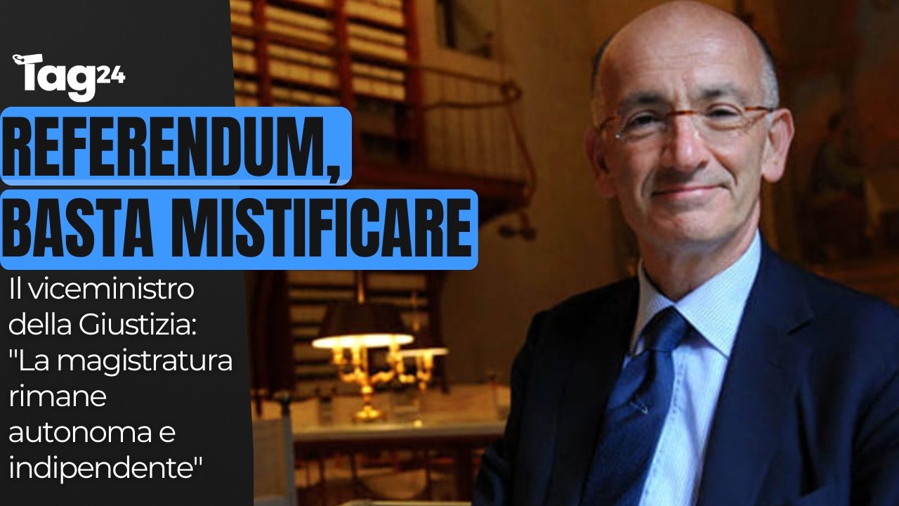 Referendum, Sisto (vicemin. Giustizia): 