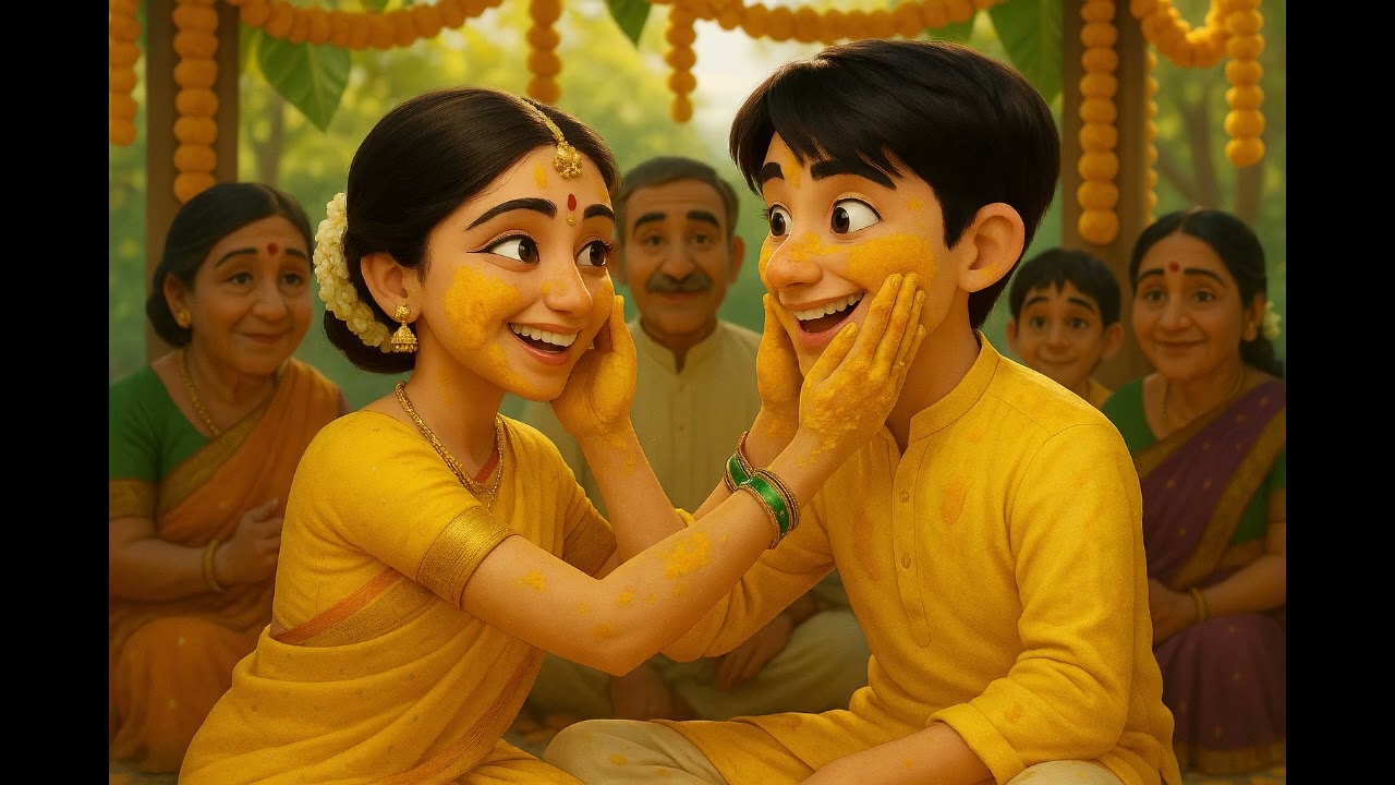 Animated Wedding Ceremony | AI-Generated Images Created with ChatGPT