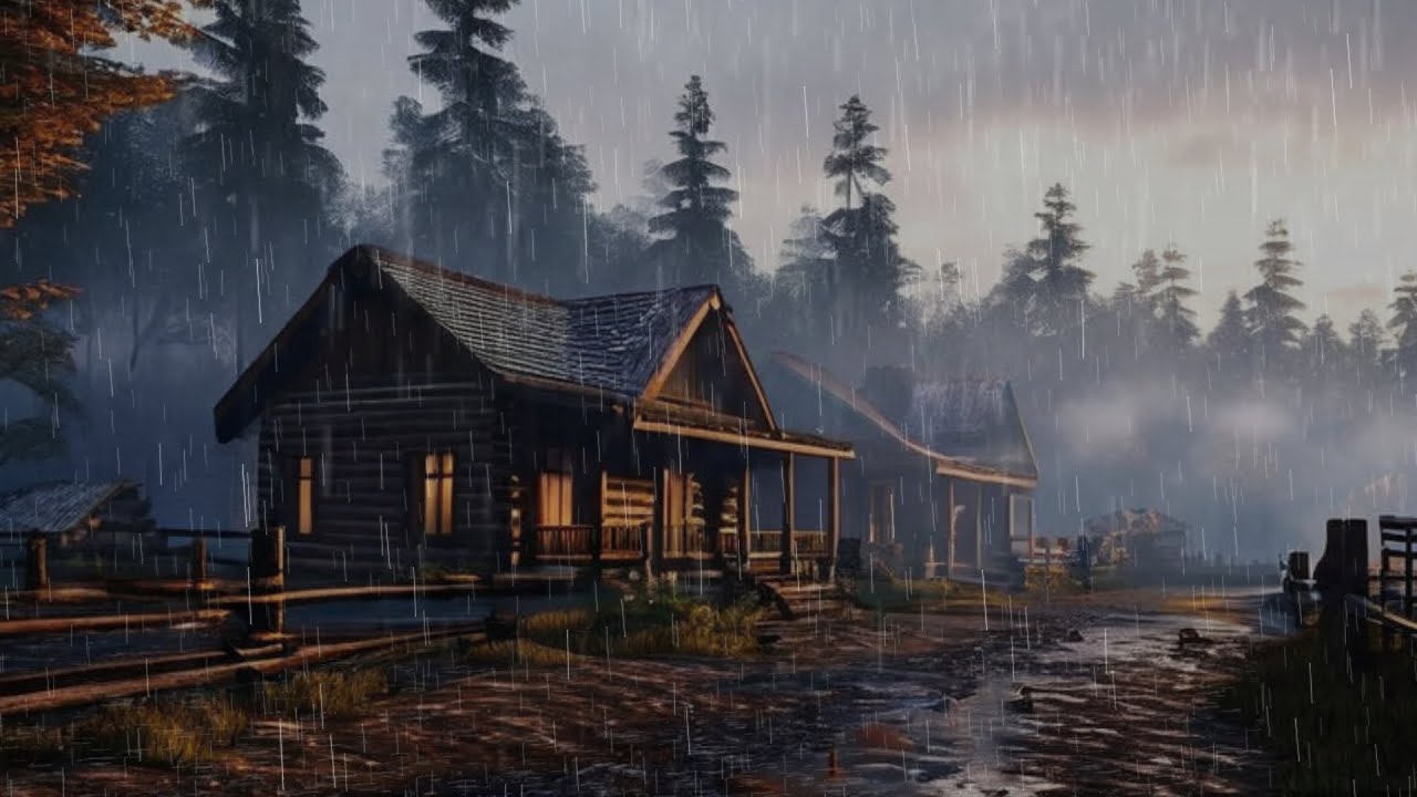 Cozy Rain Pitter-Patter: Nature Sounds for Deep Relaxation and Healing