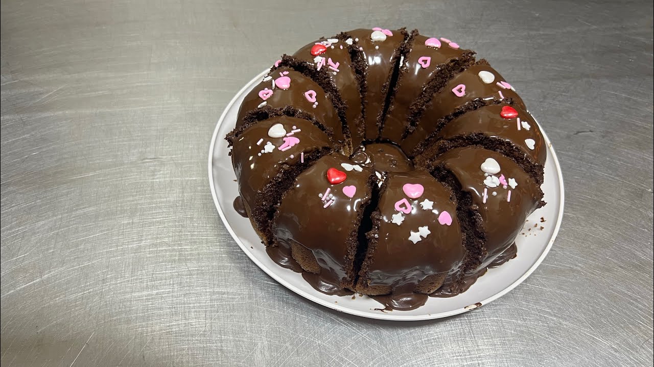 Torta de chocolate jugosa 