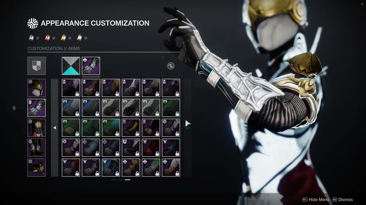 2022 Solstice Warlock Armor Glow