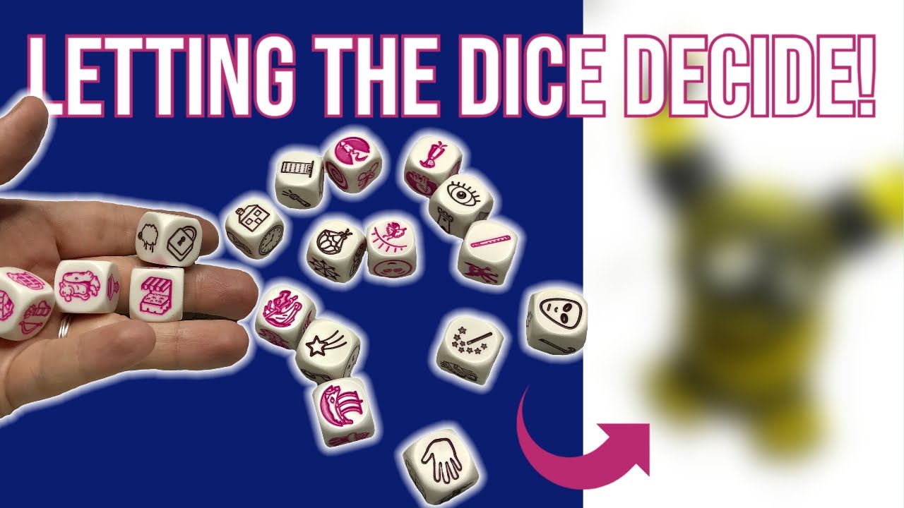 DICE will decide what I CREATE! | STORYCUBES PROMPT