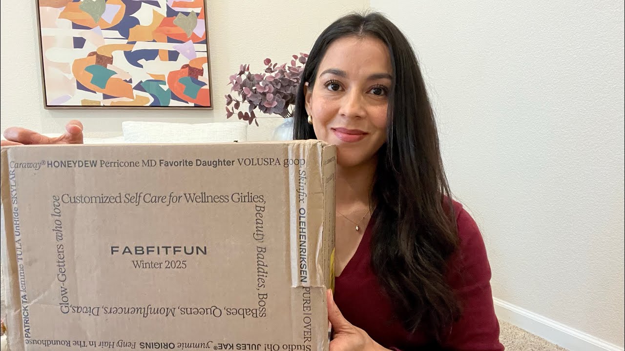 Fabfitfun unboxing winter 2025