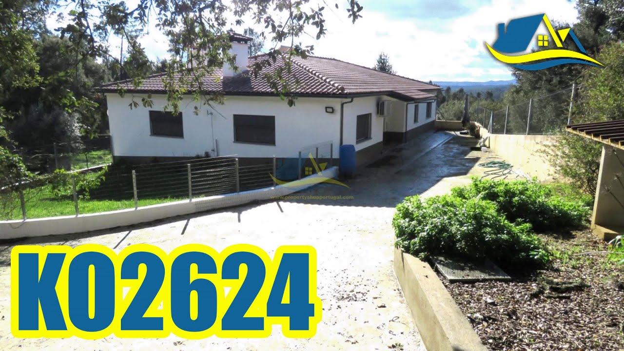 Superb detached property in a lovely location not far from Pedrógão Pequeno, Sertã.