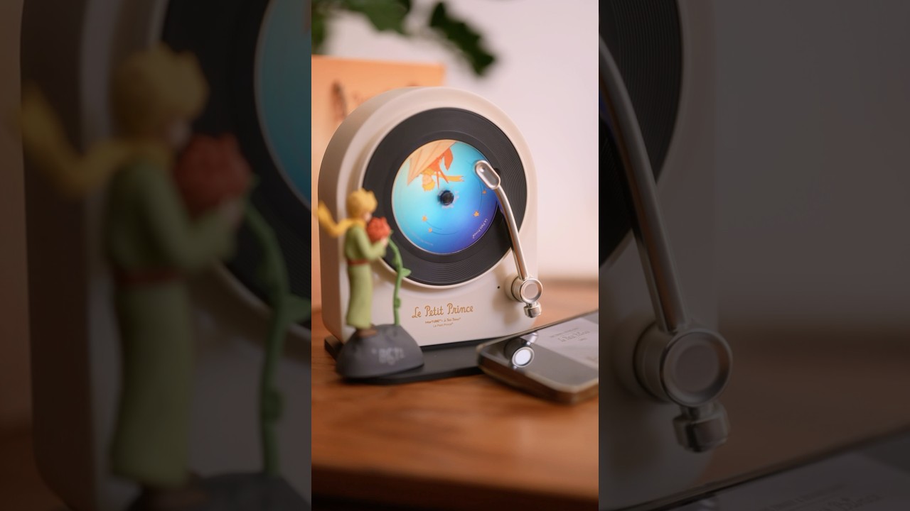 La nouvelle enceinte vintage Martube X Le Petit Prince 📀 #lepetitprince #shorts