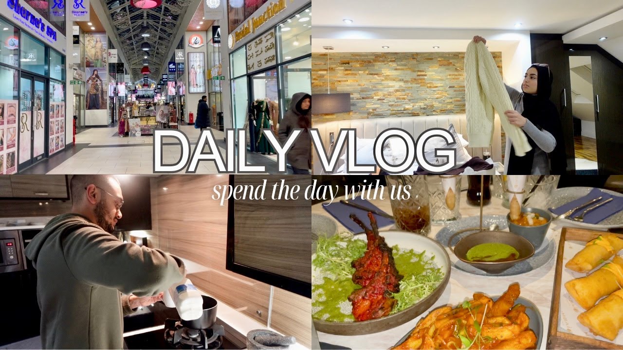 Green Street Food,Shopping| Mum's Birthday Dinner| Homemade Hot Chocolate| VLOG ♡