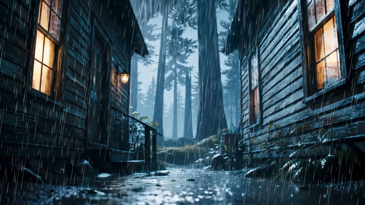 End Sleepless Nights in 3 Minutes with Growling Rain & Shrill Thunder on Rickety Tin Roof at Night