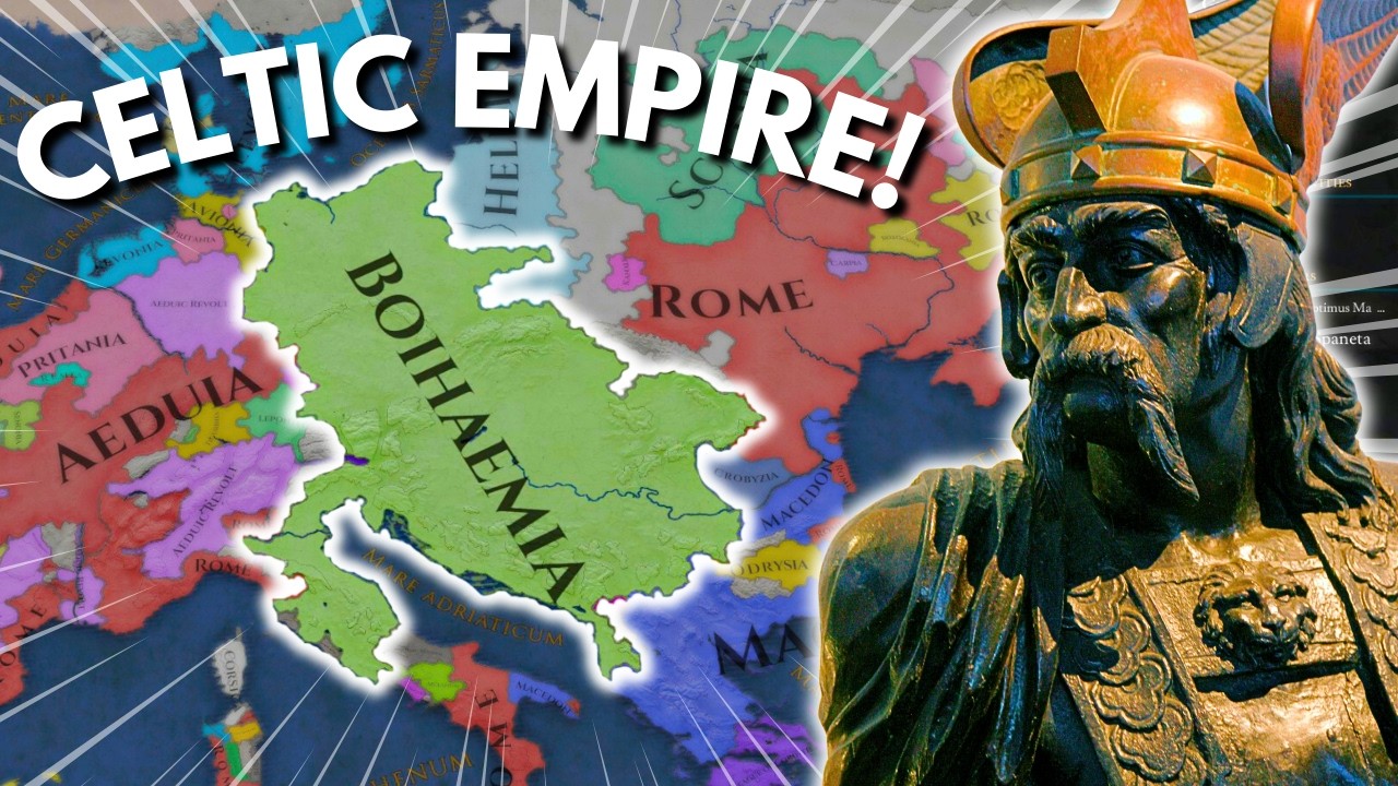 I Created a CIVILIZED CELTIC EMPIRE from the BALTIC to ROME in Imperator Rome!