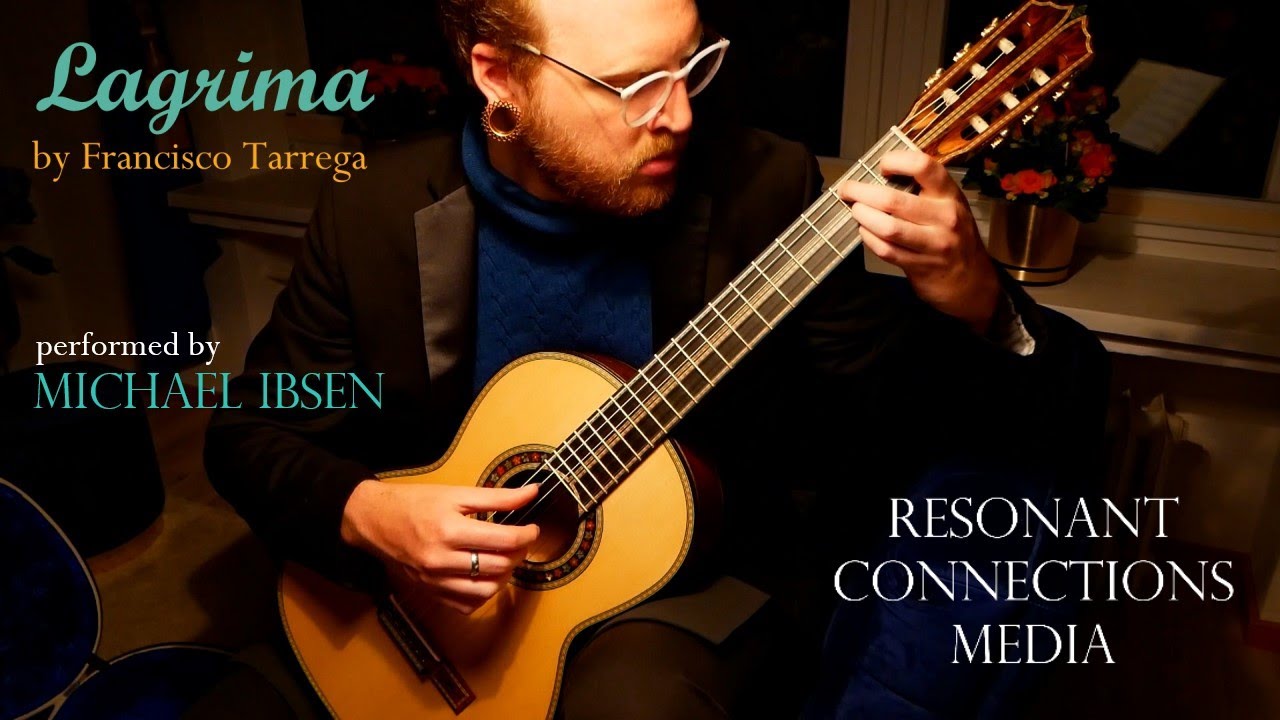 Michael Ibsen performs 'Lagrima' by Francisco Tarrega on Den Toom Luthier Guitar 'Lisa'