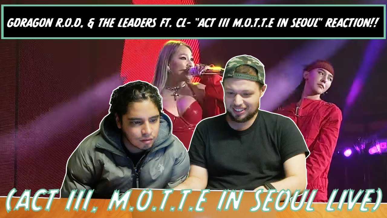 AMERICANS REACT/REVIEW (G-DRAGON, ROD & THE LEADERS FT. CL)-