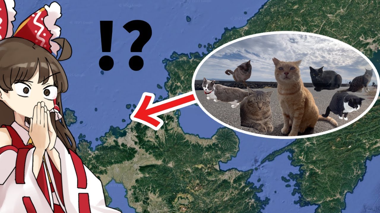 【秘境】日本に猫がうじゃうじゃいる島があるのを知っていますか？【ゆっくり実況】
