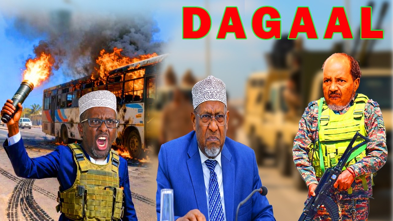 DEG DEG: Sh Shariif oo Amar siiyay Ciidankiisa, Dagaal Qaraxyo ku bilowday oo Qarxay & Xasan Sh oo..