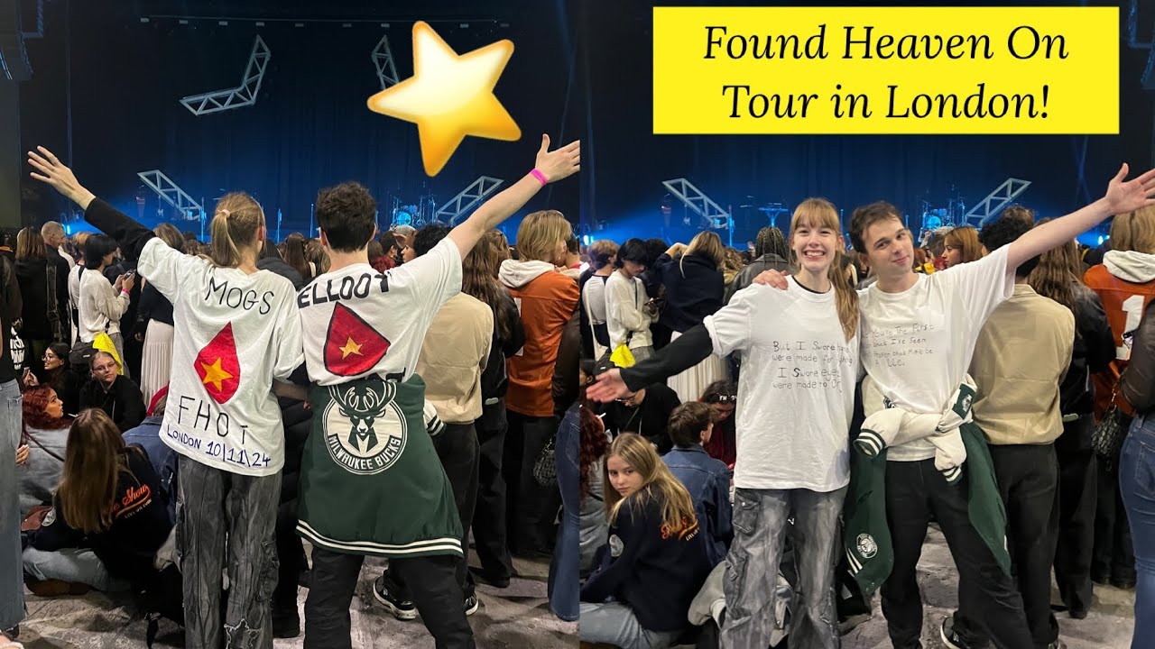 Conan Gray- FHOT London Concert Vlog! ⭐️