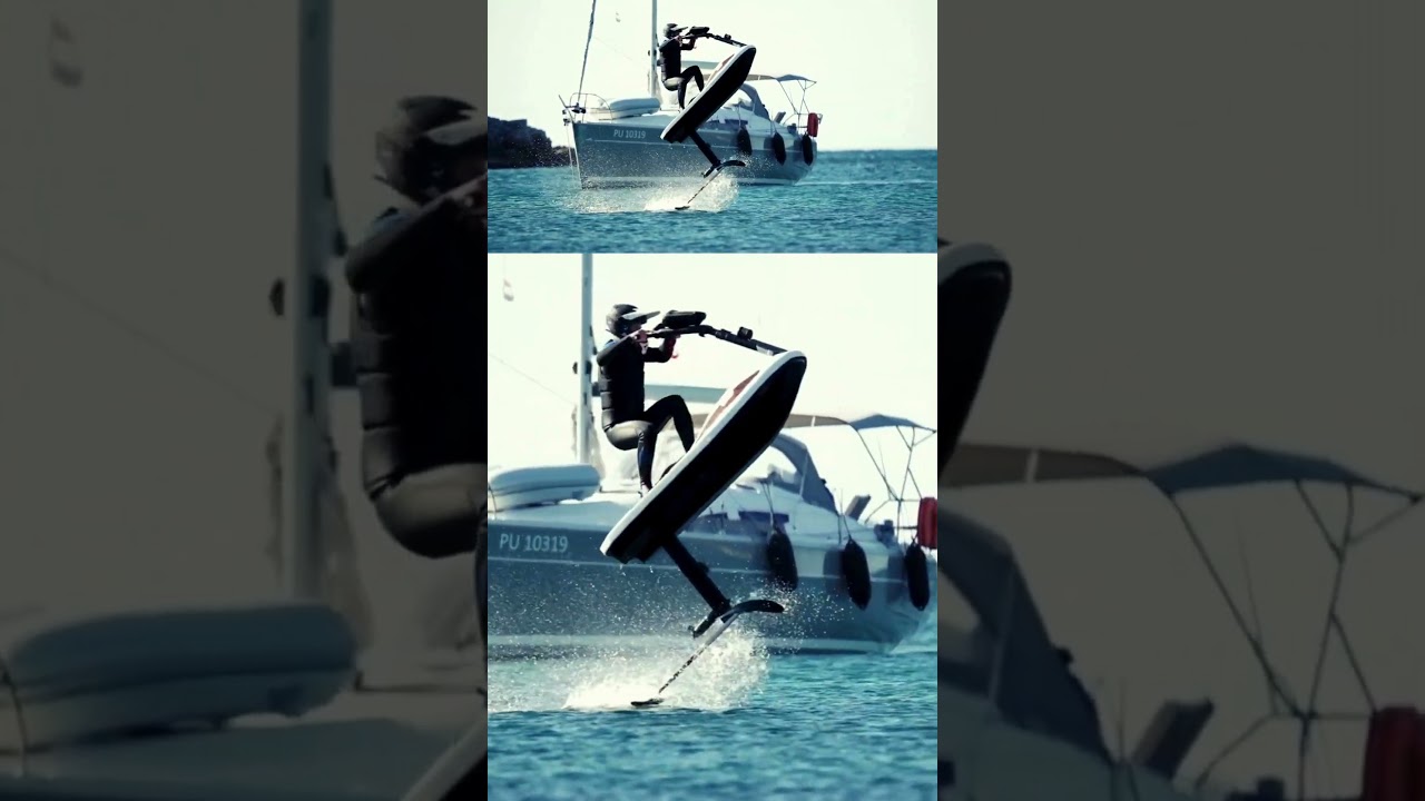 FlyWay Electric Hydrofoil Jet Ski #shorts