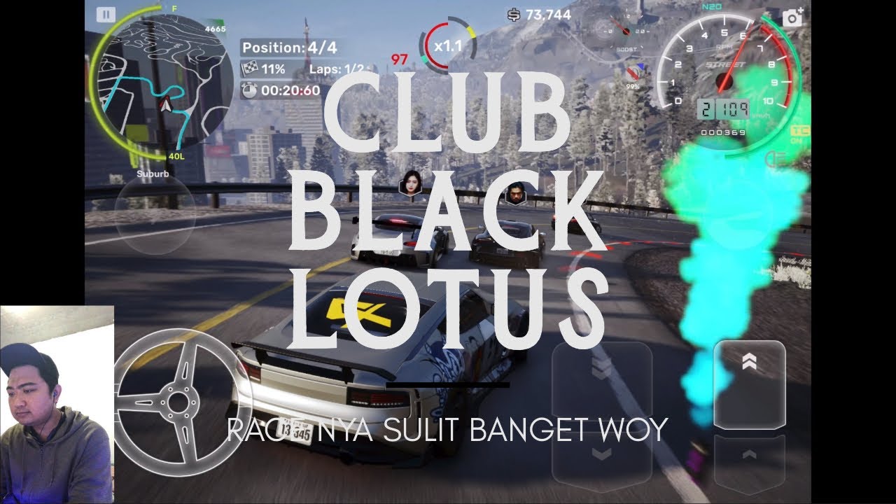 CAR X STREET - RACE DI CLUB BLACK LOTUS SULIT SEMUANYA!!!