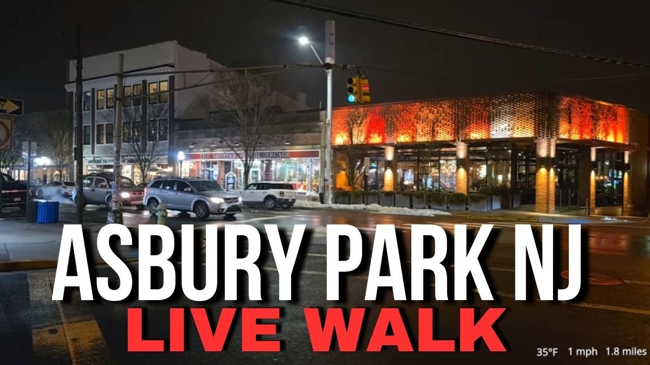 Asbury Park NJ LIVE (Friday February 20, 2026)