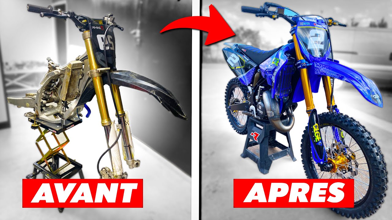 from 400€ to 15 000€ : TRANSFORMATION 125 YZ (in 13minutes)