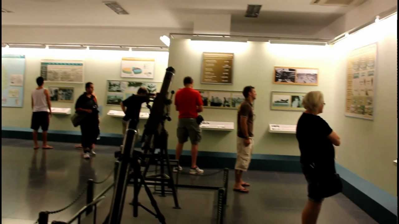 Museo de la guerra de Vietnam. Tercera Planta: Armamento Americano