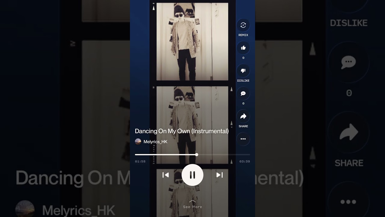 Dancing On My Own (Instrumental)