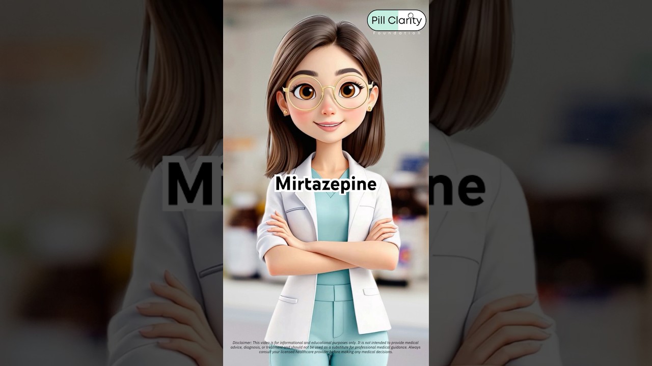 Mirtazapine with Dr. Clara Tee 💊