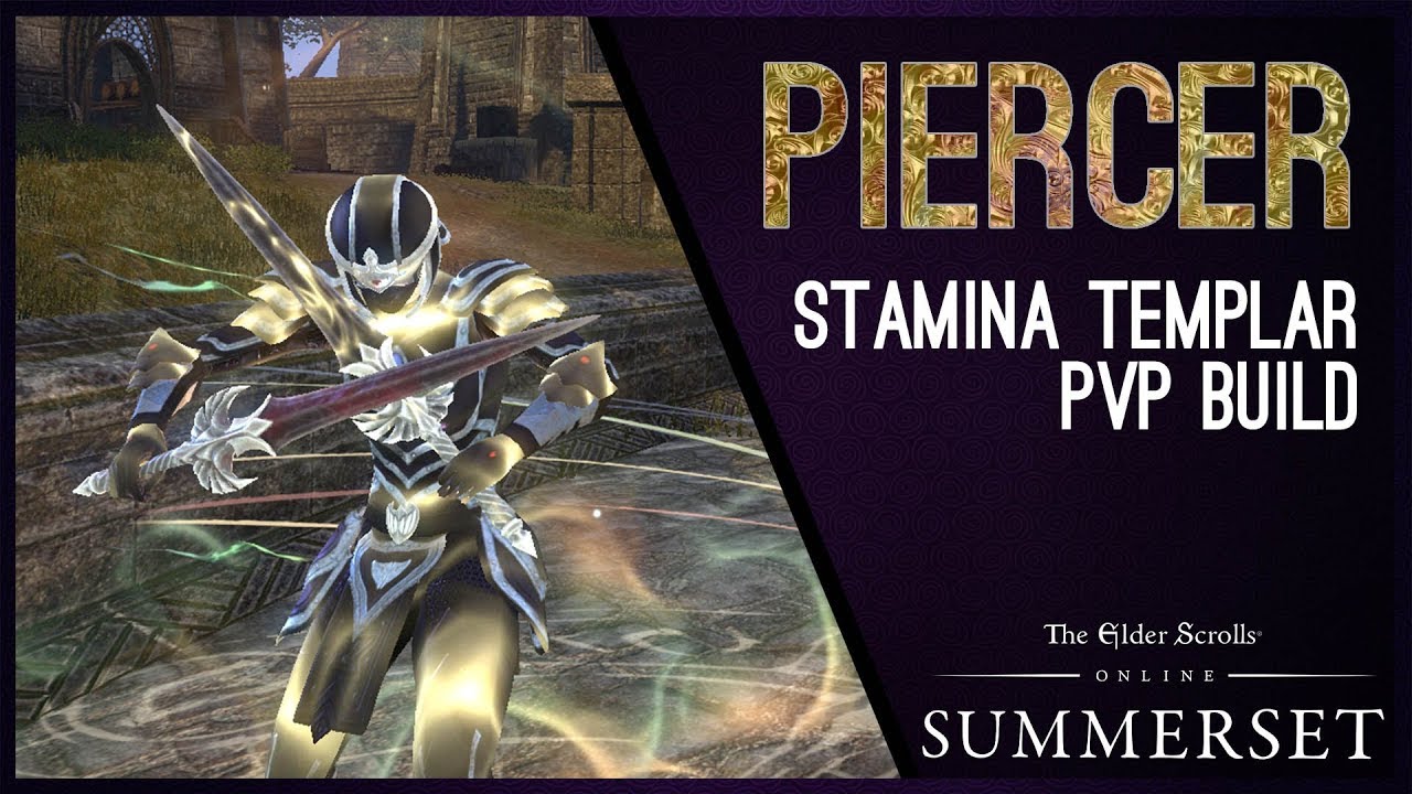 Stamina Templar Build PvP 