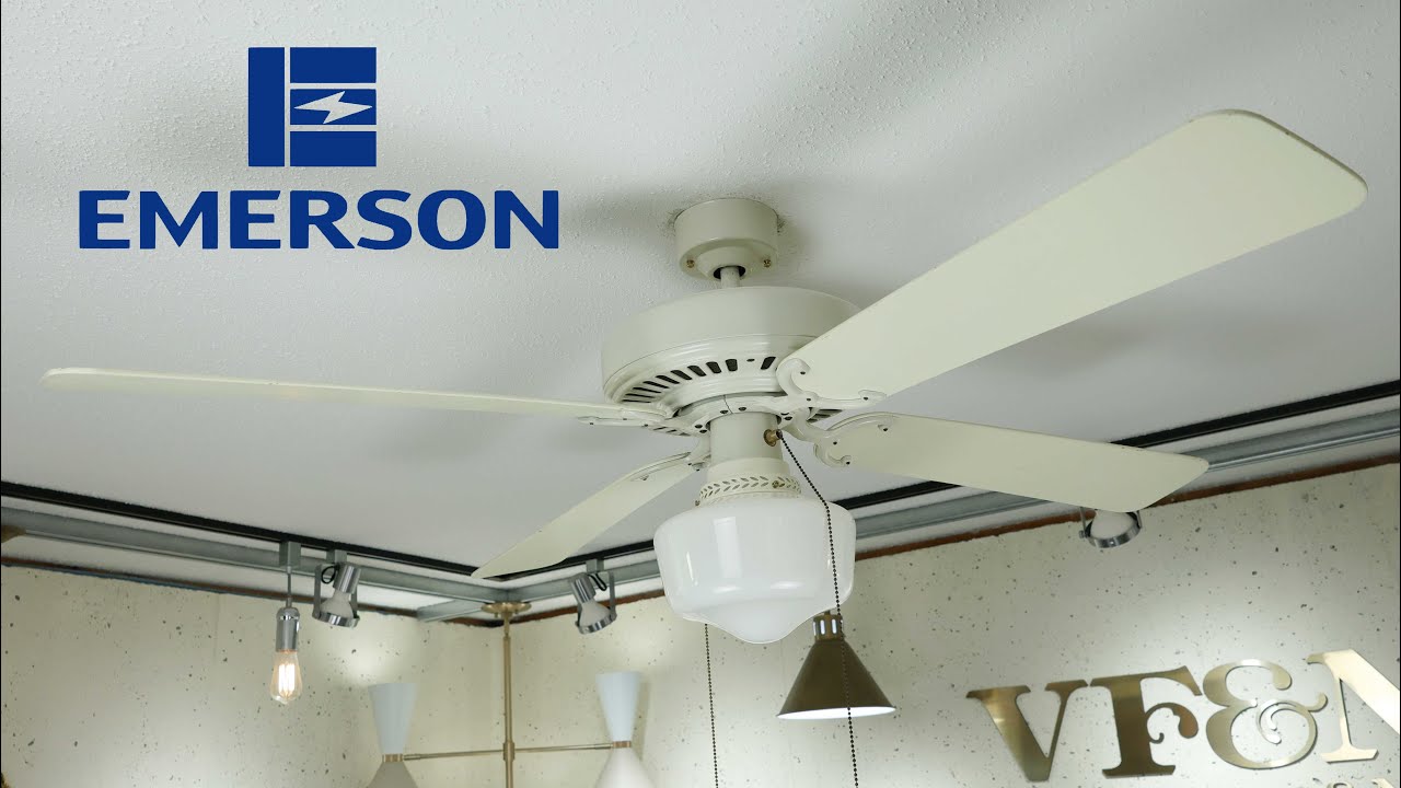 Emerson 1895 Series Ceiling Fan | 4K Remake