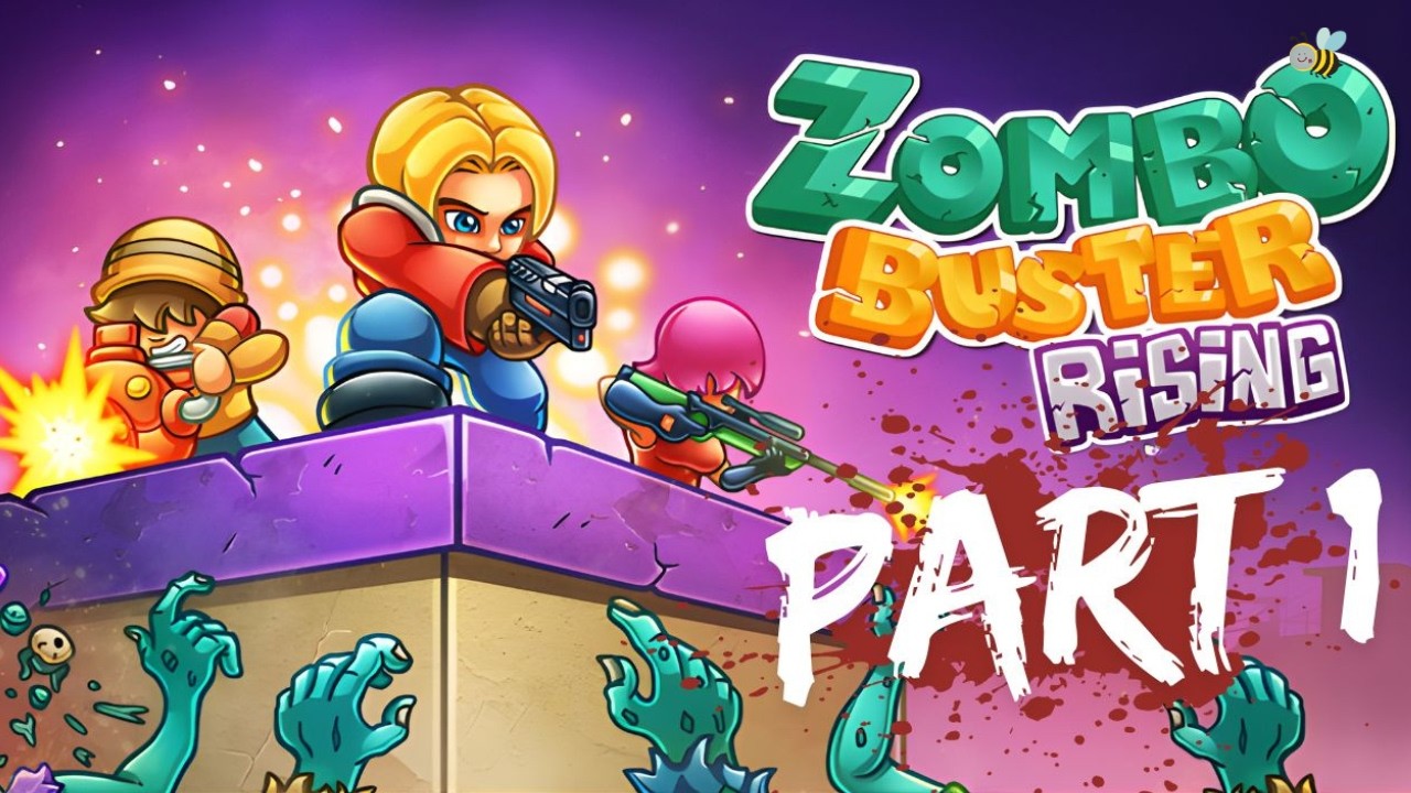 Protecting the people against the ZOMBIES | Zombo Buster Rising