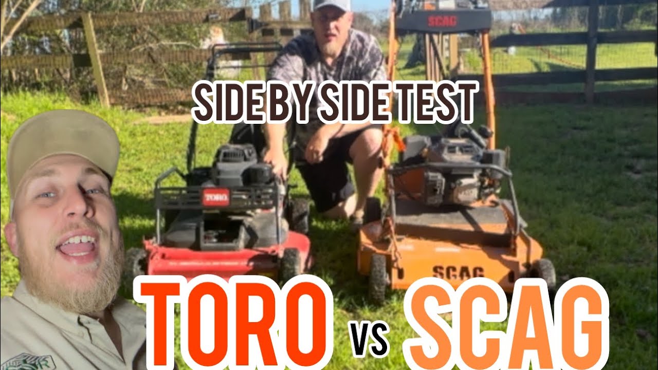 БИТВА 30-ДЮЙМОВЫХ ГАЗОНОКОСИЛОК! | SCAG SFC30 против TORO TURFMASTER HDX