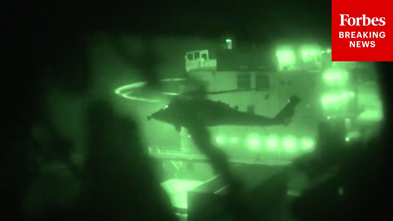 RAW VIDEO: CENTCOM Releases Footage Of U.S. Marines Boarding And Seizing Iran-Linked M/V Touska