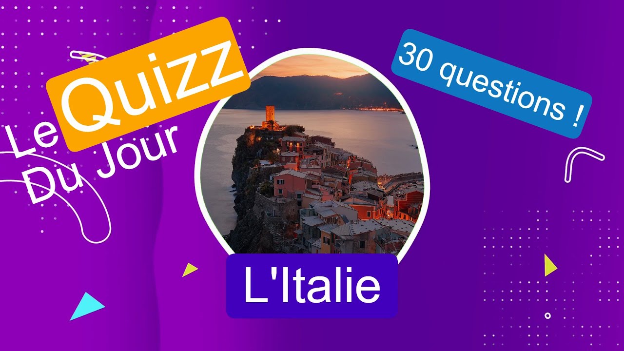 Quizz - L'Italie