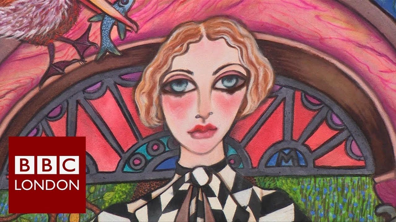 How one untrained artist found herself working with Gucci &ndash; BBC London News