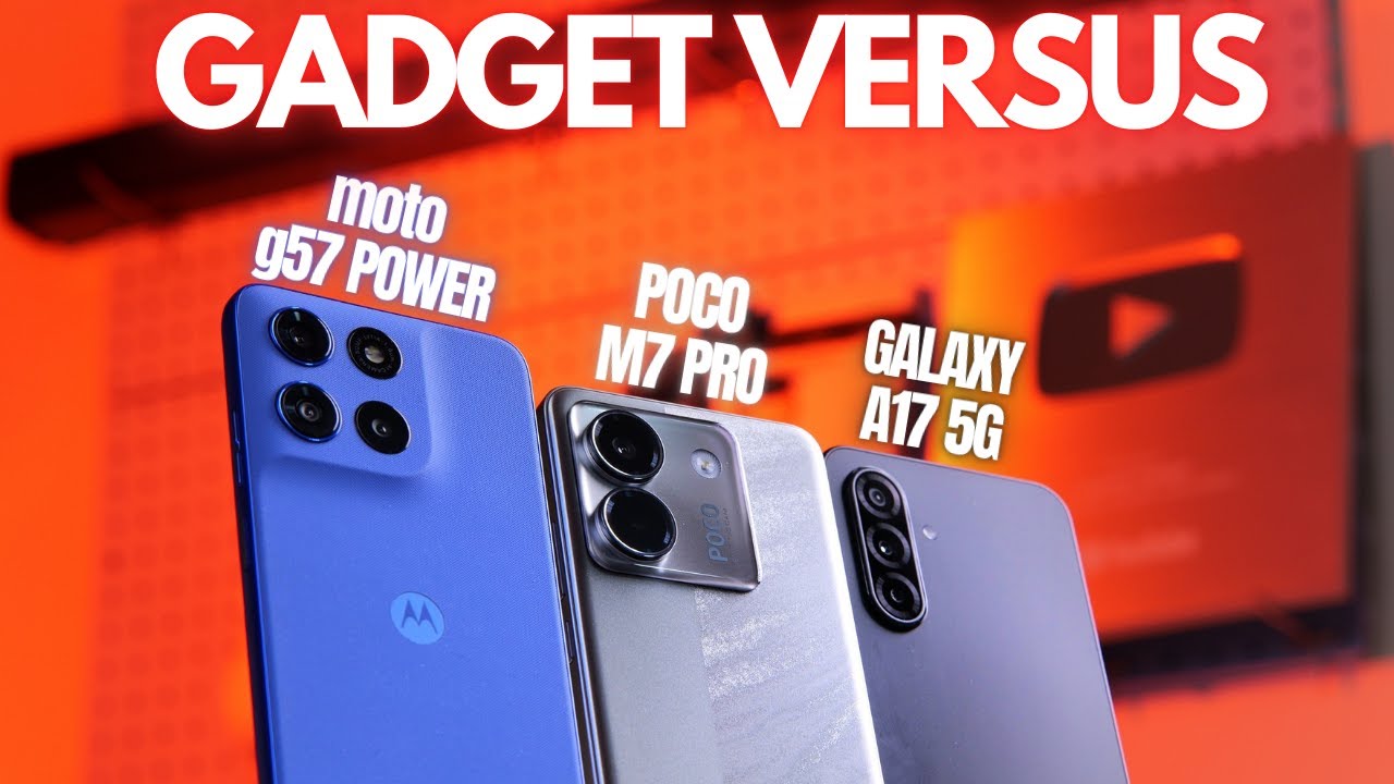 VERSUS PANAS! Motorola moto g57 Power vs Poco M7 Pro vs Samsung Galaxy A17 5G, PEMBUKTIAN MOTOROLA!