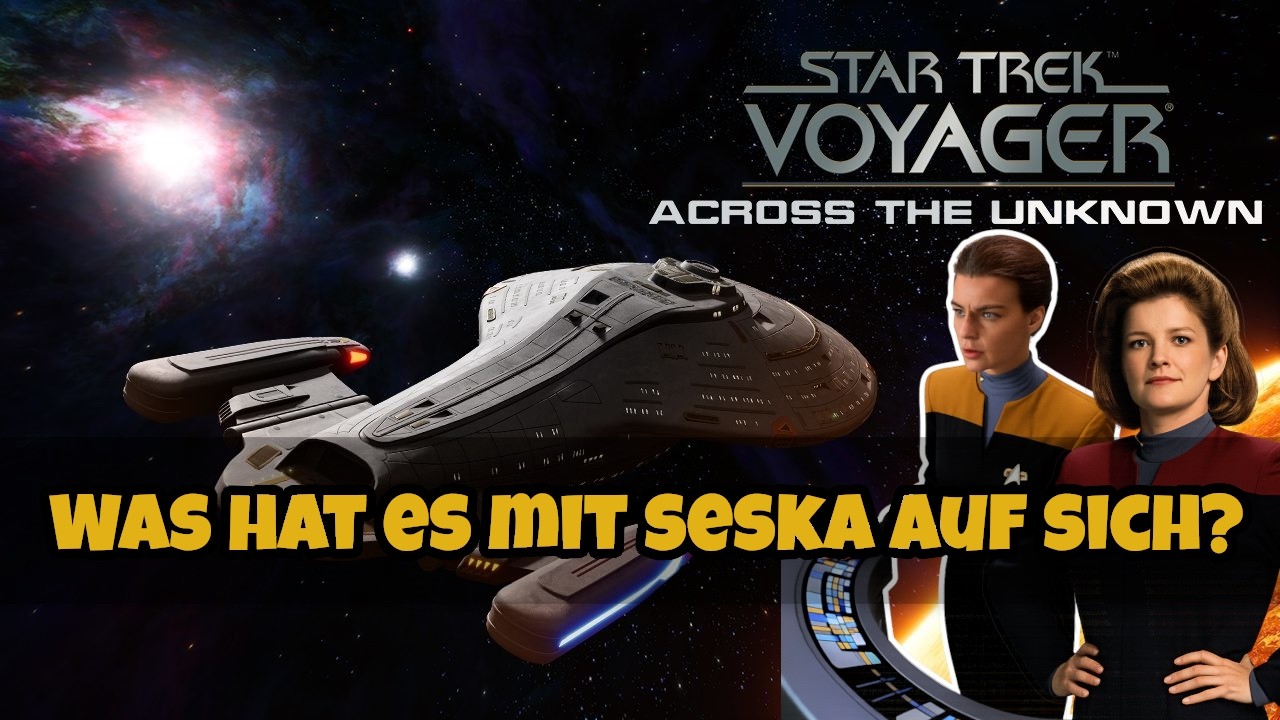 SESKA ist VERDÄCHTIG - STAR TREK VOYAGER:  Across the Unknown - Gameplay - Deutsch - Weltraumspiel
