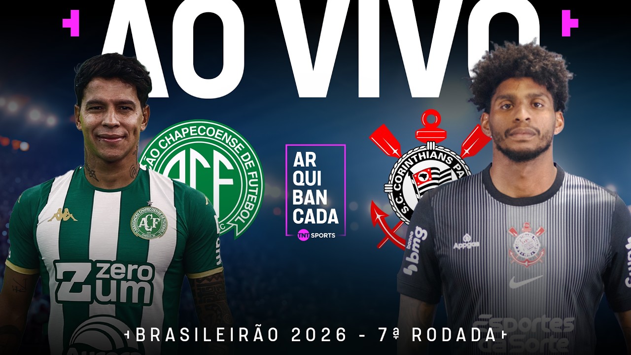 AO VIVO: CHAPECOENSE X CORINTHIANS (PRÉ-JOGO + NARRAÇÃO AO VIVO) | BRASILEIRÃO 2026