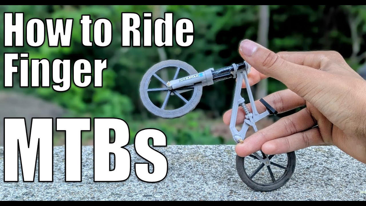 How To Ride Finger Mountain Bikes | Made Easy