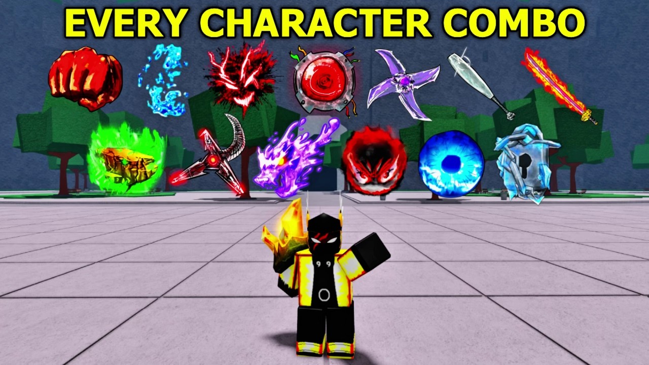 ONE SHOT COMBOS Levels for EVERY CHARACTER in The Strongest Battlegrounds!