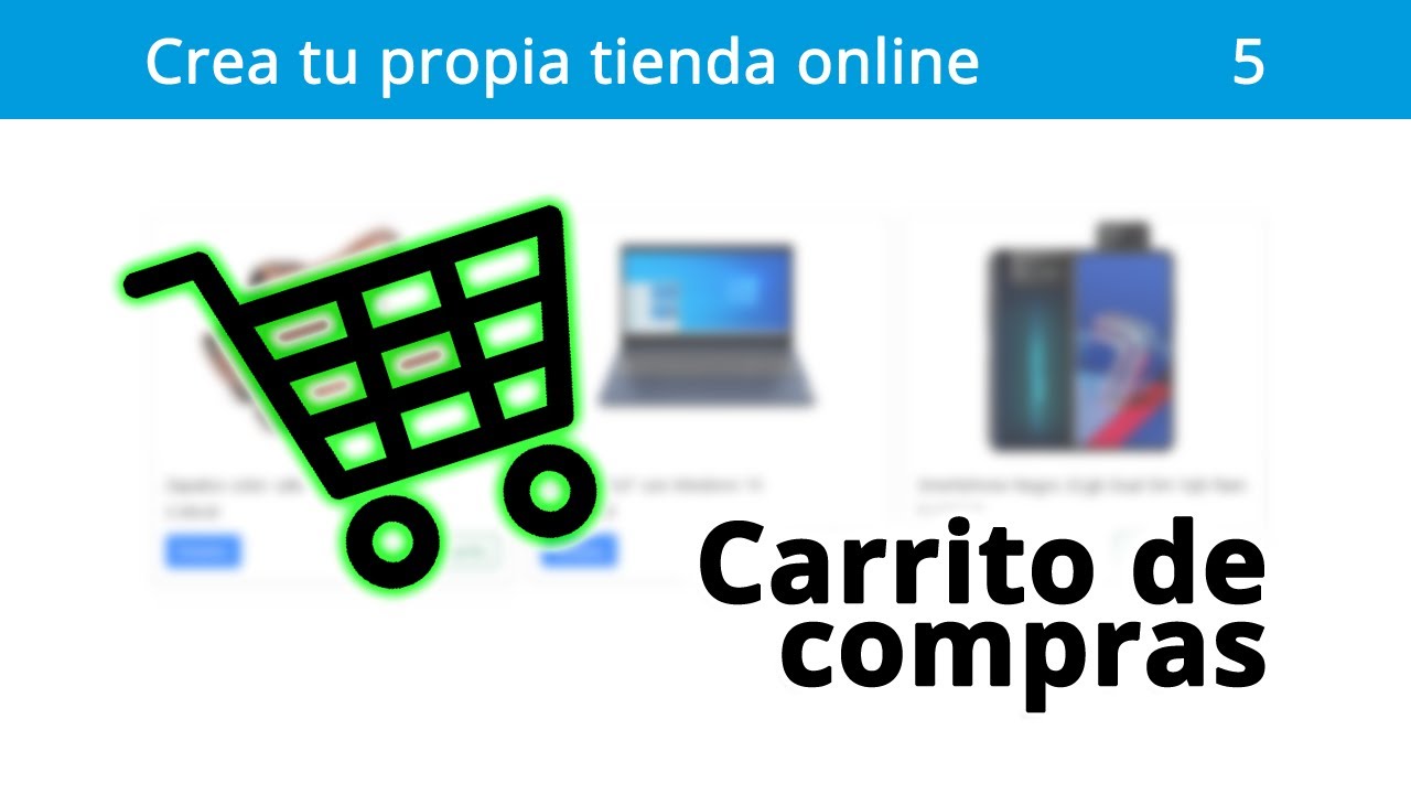 5. Tienda Online - Agregar al carrito de compras